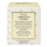 Vanilla Christmas Cookie Candle