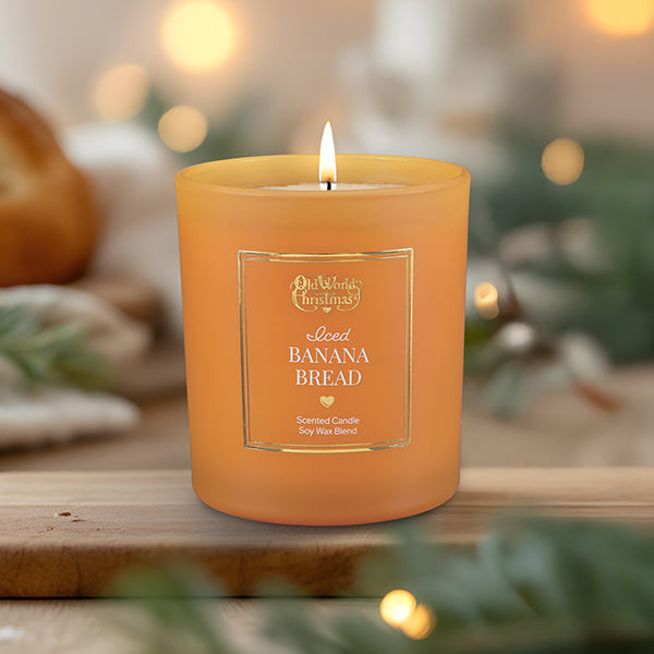 Iced Banana Bread Candle