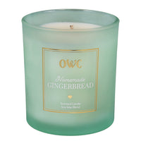 Homemade Gingerbread Candle
