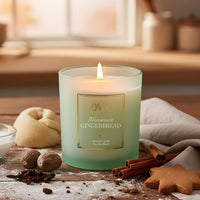Homemade Gingerbread Candle