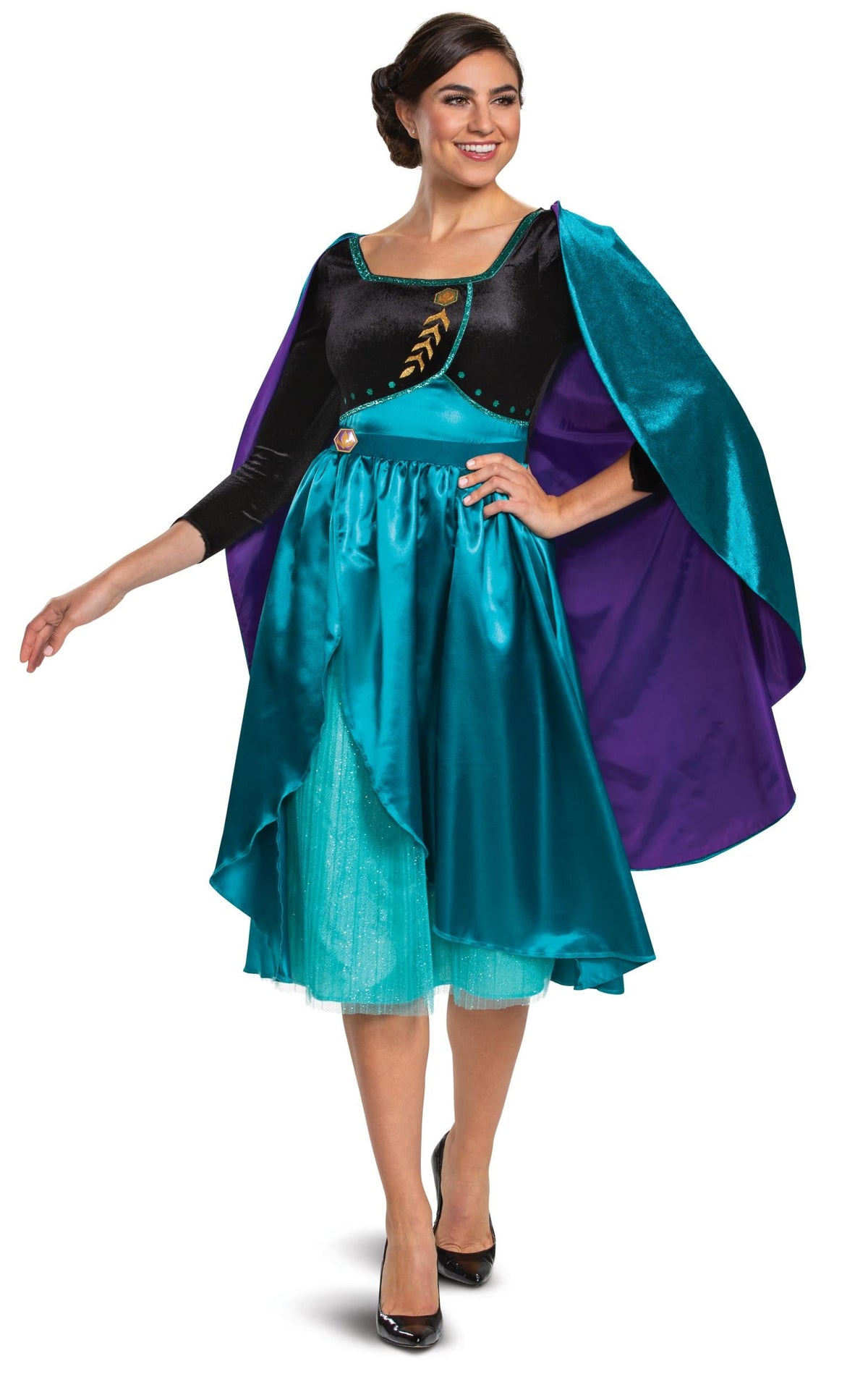 Disney Frozen Anna Classic Costume Dress for Women Large 12-14