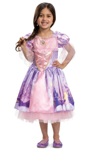Rapunzel Deluxe Toddler Disney Princess Deluxe Girls Costume 3T-4T