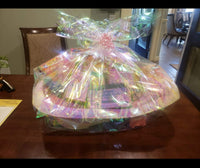 Stunning Opal Iridescent Cello Wrap - 10' x 30" Sheets  Perfect for Gift Baskets