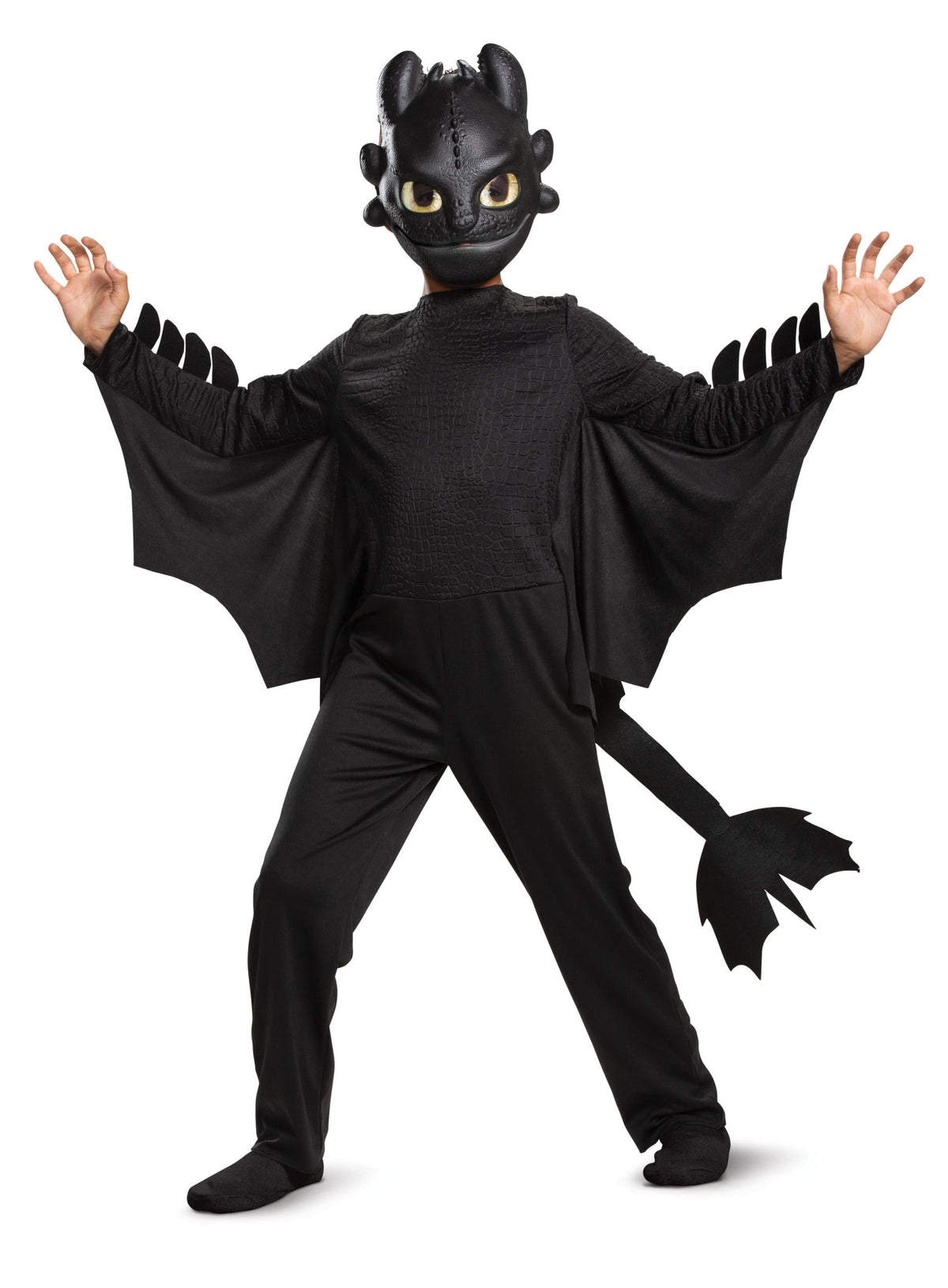 Toothless How to Train Your Dragon Classic Toddler Costume X-Small 3T-4T