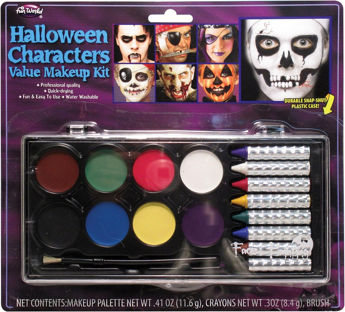 Face Painting Halloween Costume Palette Makeup Kit