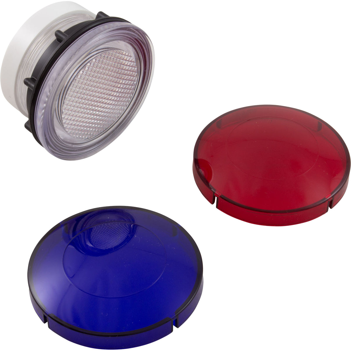 O'Ryan 10000BB00000 Spa Light Lens Kit, Red and Blue, view 1