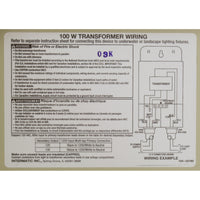 Intermatic PX100 100W Pool & Spa Light Transformer - 12V/13V/14V