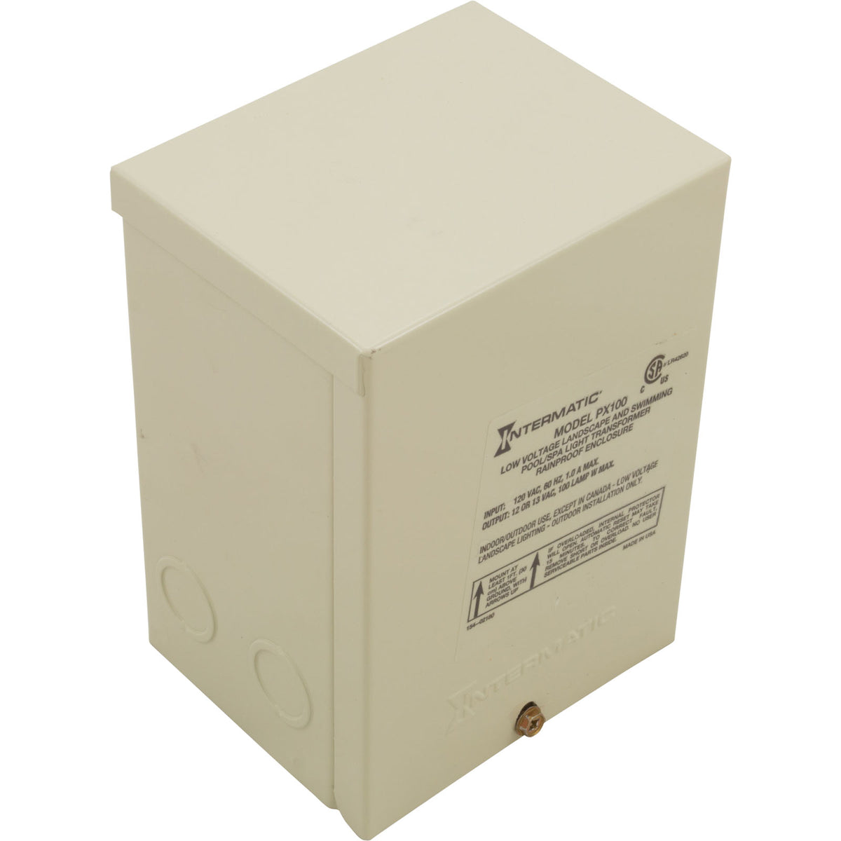 Intermatic PX100 100W Pool & Spa Light Transformer - 12V/13V/14V