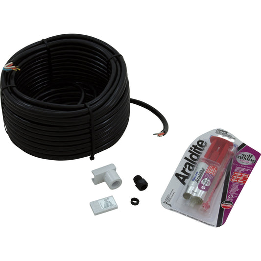 PAL Perimeter Supply Cable with Strain Relief, 79 Foot, 12VDC, view 1