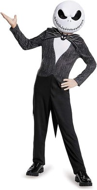 Nightmare Before Christmas Jack Skellington Costume for Kids Medium 7-8