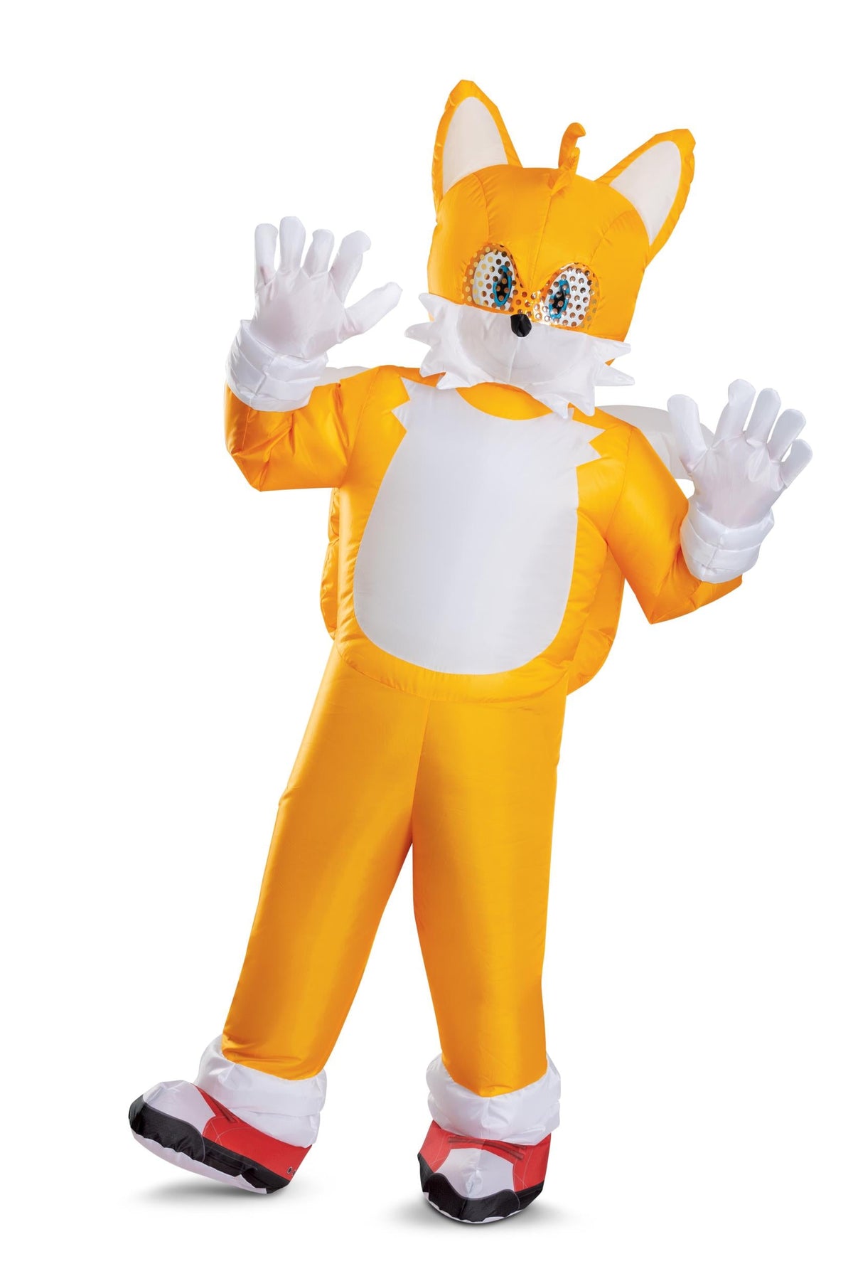 Disguise Tails Inflatable Adult Costume Size Standard Sonic The Hedgehog