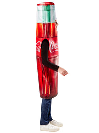 Bottle of Coke Coca Cola Foam Tunic Adult Costume Standard Size