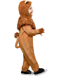 Wizard of Oz Cowardly Lion Plush Jumpsuit and Headpiece Costume Toddler