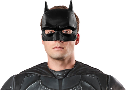 Rubie's The Batman: Batman Half Mask Plastic Adults