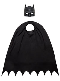 DC Comics Superheros Batman Cape and Mask Costume Child Kit