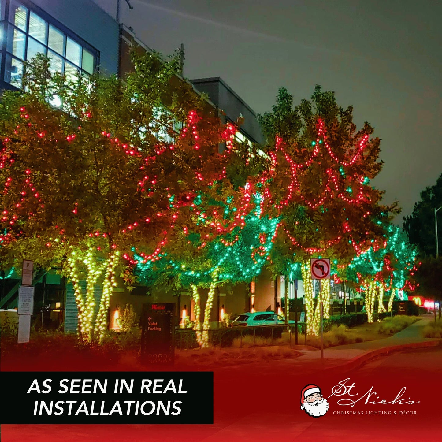 LED Mini Lights 5MM Red Twinkle Green Wire  6" Spacing