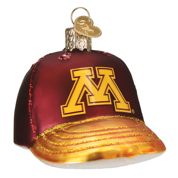 Minnesota Baseball Cap Ornament