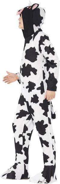 Kids' Cow Jumpsuit Costume - Black and White