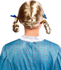 Kirsten Larson Blonde Braided Ponytail Wig American Girl Doll