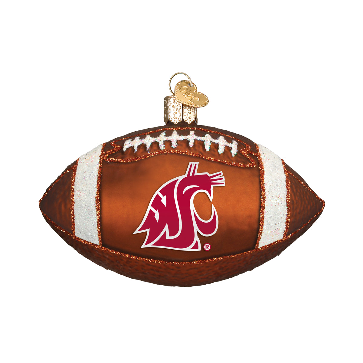 WSU Football Ornament