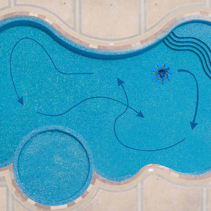 SkimmerMotion, the Automatic Surface Pool Cleaner 8ft Max