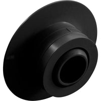 1.5" Gunite Extended Venturi Tee Wall Fitting Black
