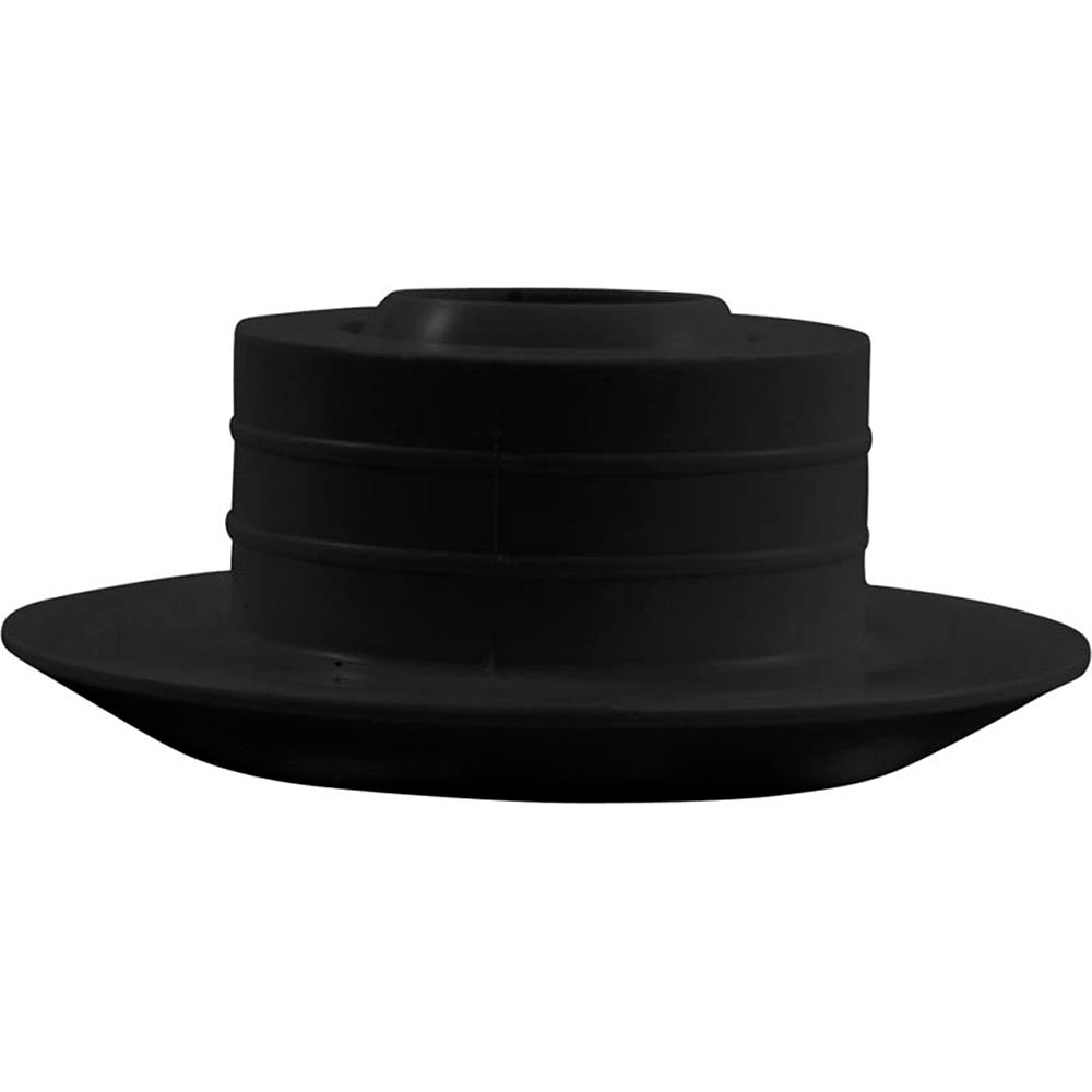 1.5" Gunite Extended Venturi Tee Wall Fitting Black