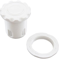 Air Button, #10 White Scallop
