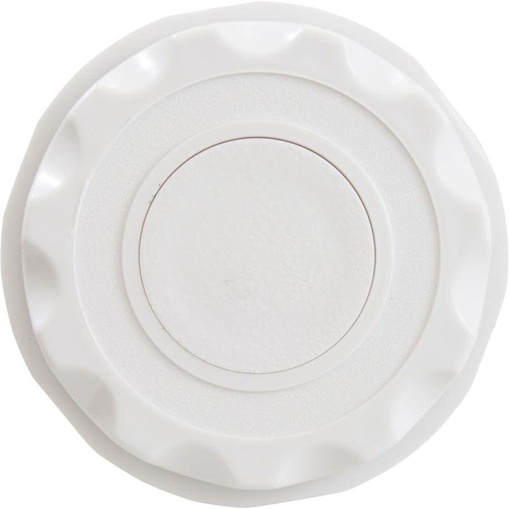Air Button, #10 White Scallop
