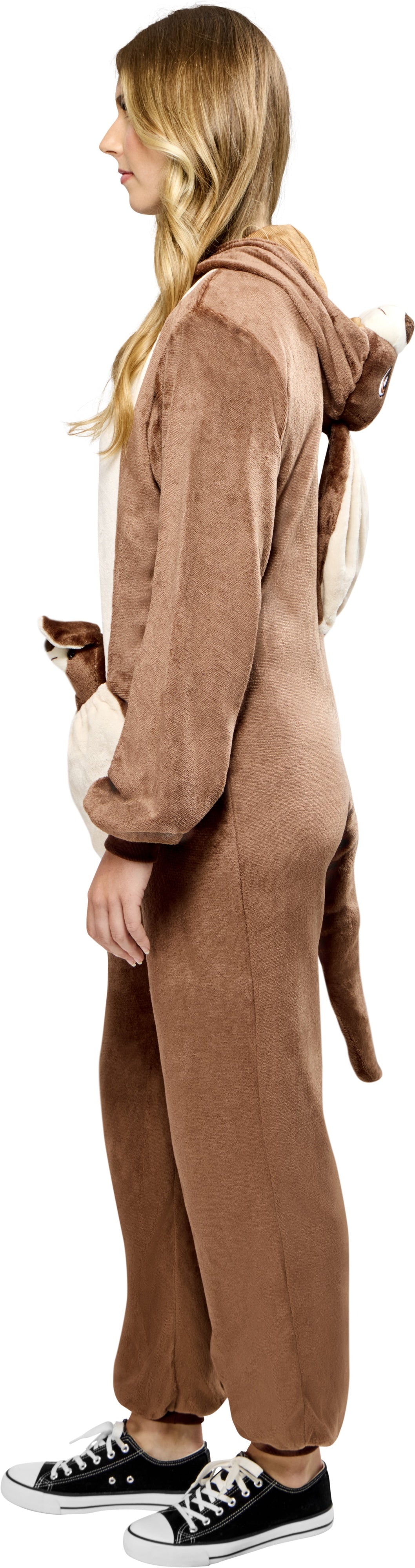 Kangaroo Comfy-Wear Costume - Adult Pajama Jumpsuit