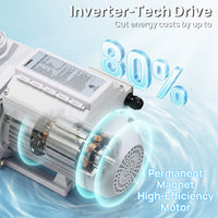 FlowSense Variable Speed Pool Pump, In/Above-Ground