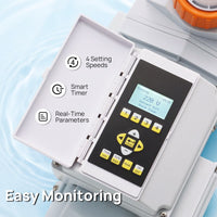 FlowSense Variable Speed Pool Pump, In/Above-Ground