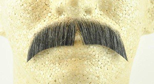 100% Human Hair Hippie Bandit 70s Basic Character Mustache 2015