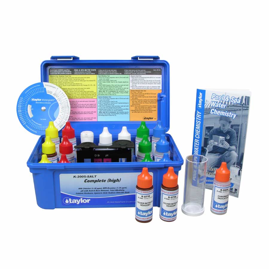 K-2005-Salt Complete High DPD Professional Test Kit w/ Salt