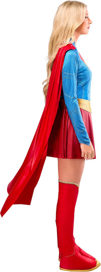 Women's Deluxe Supergirl Women's Costume