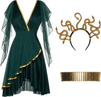 Temptress Adult Costume ( Medusa/Goddess Dress)