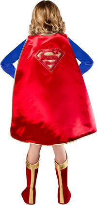 Girl's Deluxe Supergirl Costume