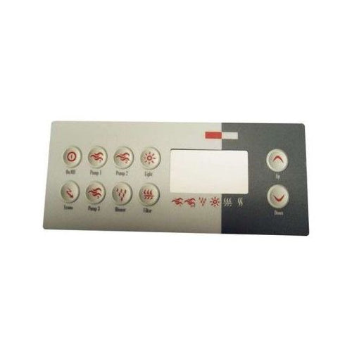 Faceplate, TSC/K8 10 Button SGSB
