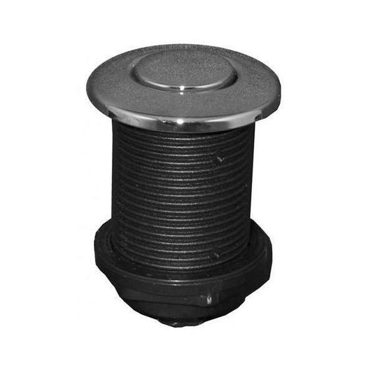 Botón de aire, n.º 15, cromado y plástico