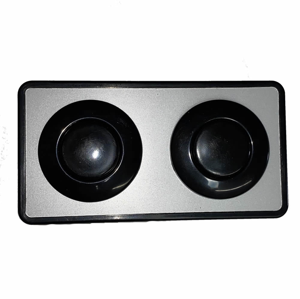 Air Button #9:15 Double Panel with Overlay, DD950915-000