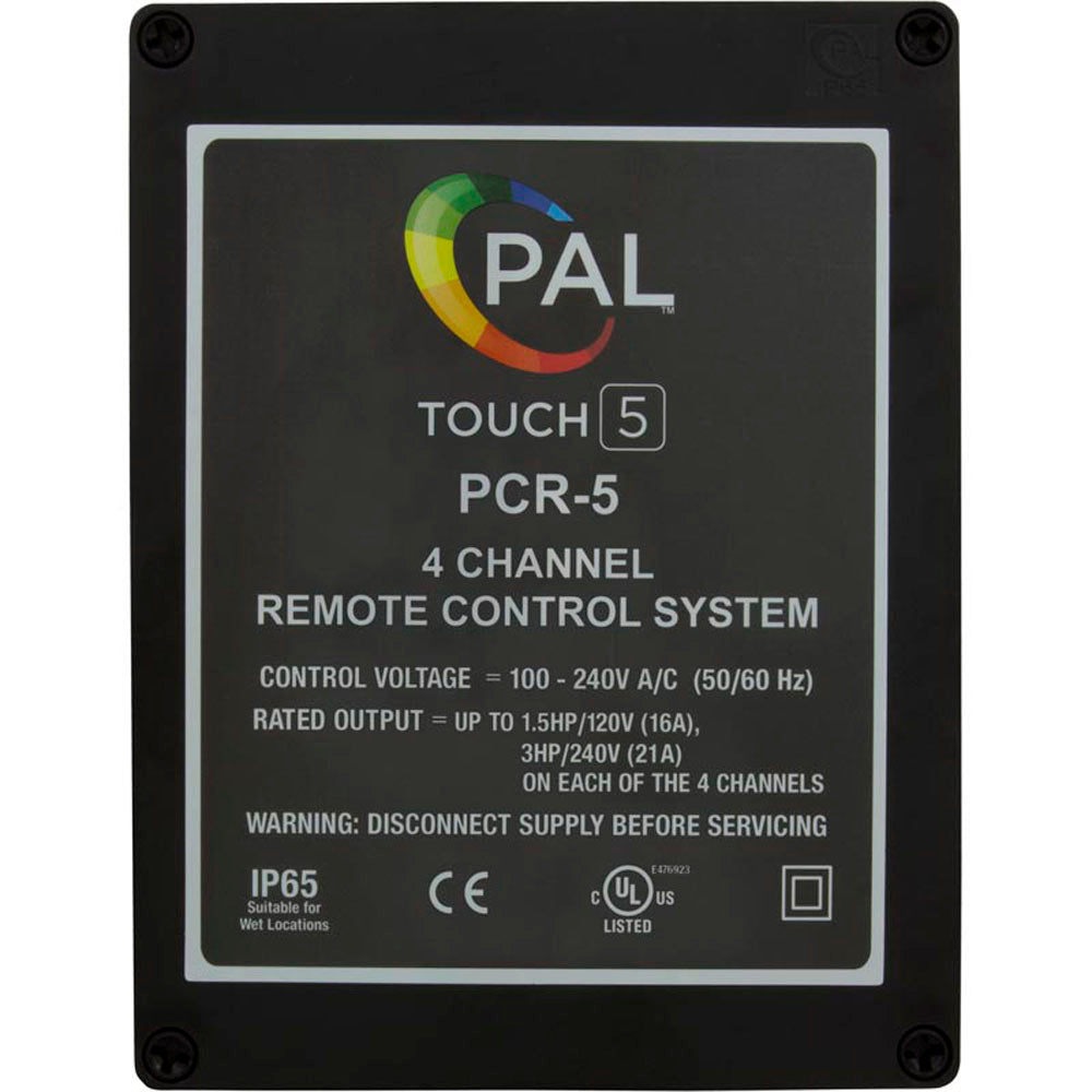 Contrôle PAL PCR-5 avec émetteur, circuits 16 A 120 VCA