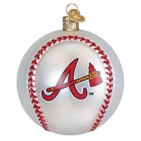 Braves Baseball Ornament