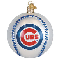 Cubs Baseball Ornament