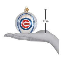 Cubs Baseball Ornament
