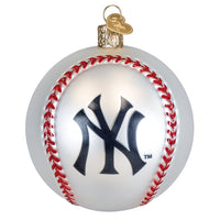 Yankees Baseball Ornament