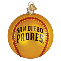 Padres Baseball Ornament