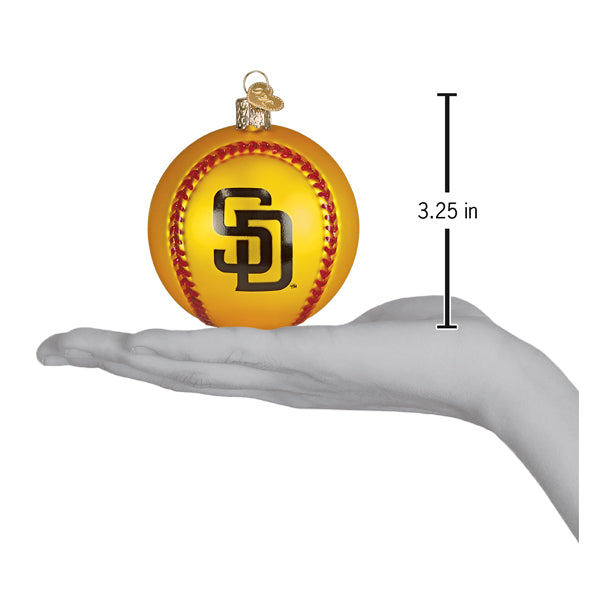 Padres Baseball Ornament
