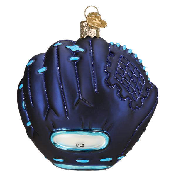 Rays Baseball Mitt Ornament