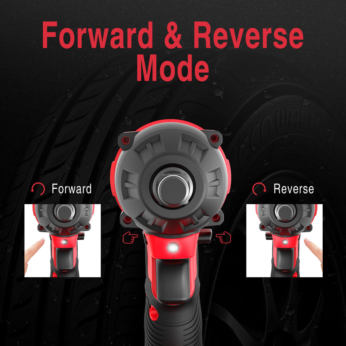 20V Brushless Cordless Impact Wrench Kit w/ Battery & Charger PS76142B