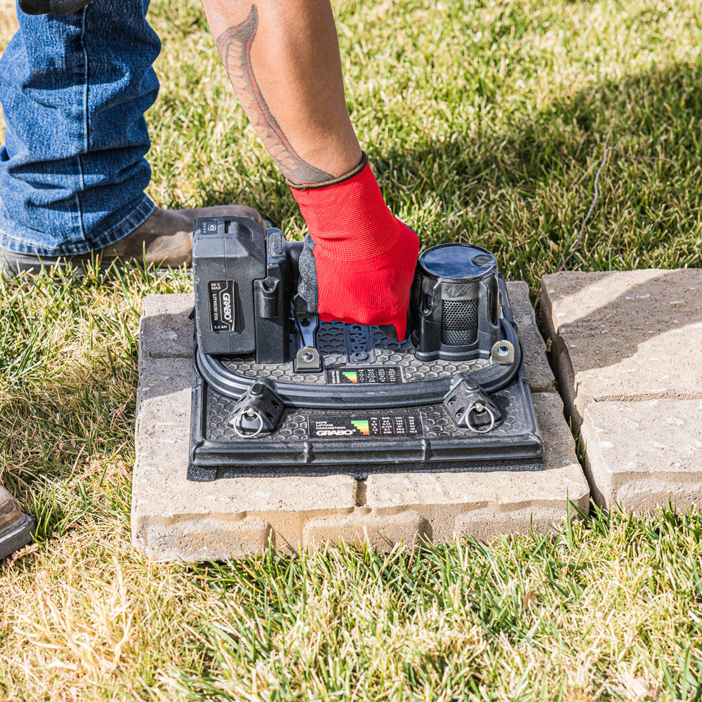 GRABO HighFlow Suction Plate 300, 12x12in, 150 lb